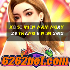 xổ số miền nam ngày 20 tháng 6 năm 2012