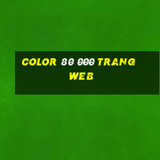 Color 80 000 trang web