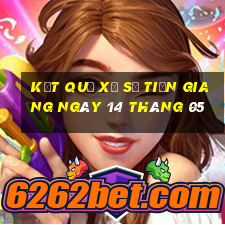 kết quả xổ số tiền giang ngày 14 tháng 05