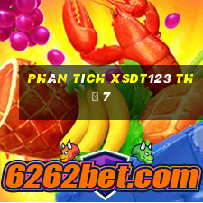 Phân tích XSDT123 Thứ 7