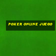 poker online juego