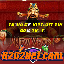 Thống kê vietlott Bingo18 thứ tư