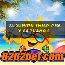 xổ số ninh thuận ngày 24 tháng 3