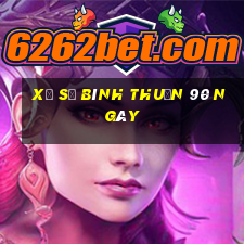 xổ số bình thuận 90 ngày