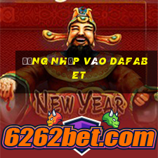 Đăng nhập vào dafabet