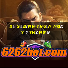 xổ số bình thuận ngày 1 tháng 9