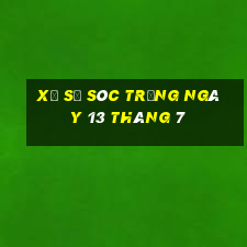 xổ số sóc trăng ngày 13 tháng 7