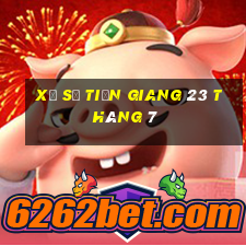 xổ số tiền giang 23 tháng 7