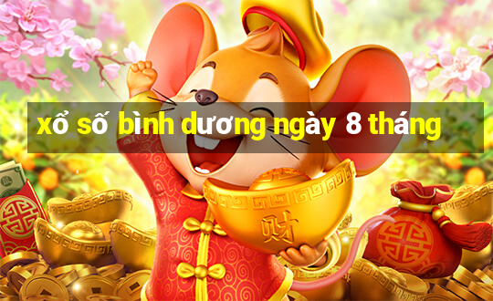 xổ số bình dương ngày 8 tháng