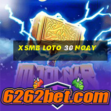 xsmb loto 30 ngay