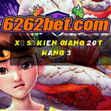 xổ số kiên giang 20 tháng 3