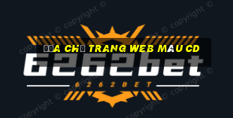 Địa chỉ trang web màu CD