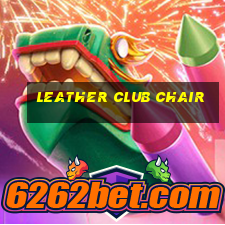 leather club chair