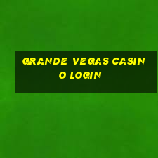 grande vegas casino login