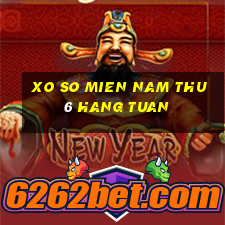 xo so mien nam thu 6 hang tuan