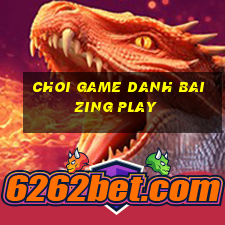 choi game danh bai zing play