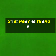 xổ số ngày 19 tháng 9