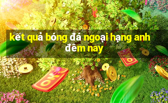 kết quả bóng đá ngoại hạng anh đêm nay