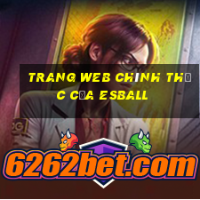 Trang web chính thức của esball