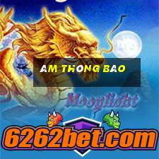 âm thông báo