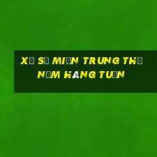 xổ số miền trung thứ năm hàng tuần