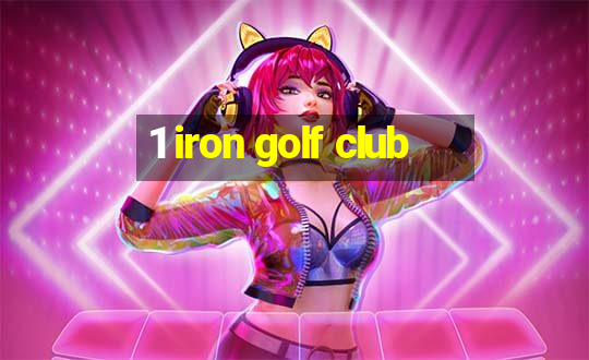 1 iron golf club