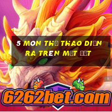 5 môn thể thao diễn ra trên mặt đất