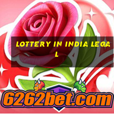 lottery in india legal