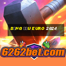 bảng đấu euro 2024