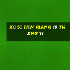 xổ số tiền giang 19 tháng 11