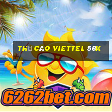 thẻ cào viettel 50k