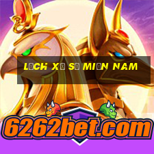 lịch xổ số miền nam