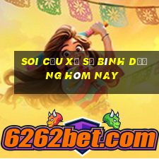 soi cầu xổ số bình dương hôm nay