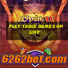 play table games online