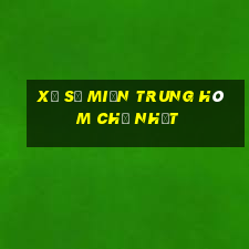 xổ số miền trung hôm chủ nhật