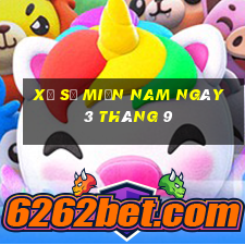 xổ số miền nam ngày 3 tháng 9