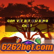 con vật bắt đầu bằng chữ t