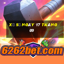 xổ số ngày 17 tháng 09