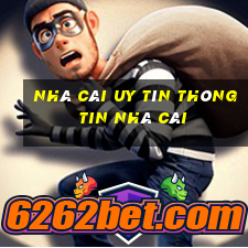 nhà cái uy tín thông tin nhà cái