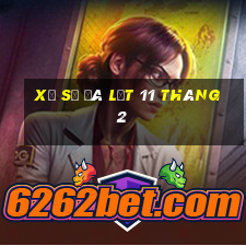 xổ số đà lạt 11 tháng 2