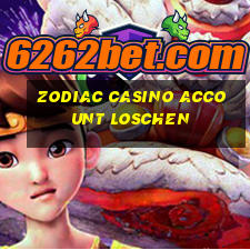 zodiac casino account loschen