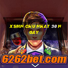 xsmn chu nhat 30 ngay