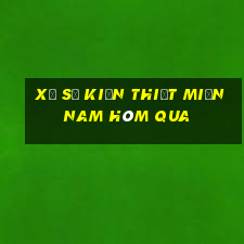 xổ số kiến thiết miền nam hôm qua