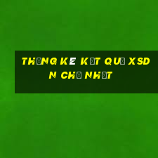 THỐNG KÊ KẾT QUẢ XSDN Chủ Nhật