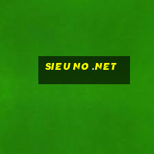 sieu no .net