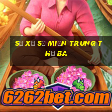 số xổ số miền trung thứ ba