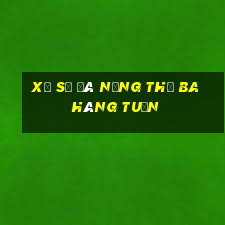 xổ số đà nẵng thứ ba hàng tuần