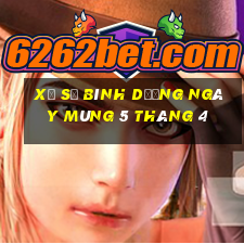 xổ số bình dương ngày mùng 5 tháng 4