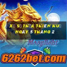 xổ số thừa thiên huế ngày 5 tháng 2