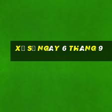 xổ số ngày 6 tháng 9